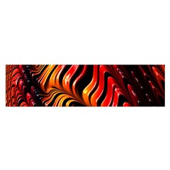 Fractal Mathematics Abstract Satin Scarf (oblong) by Simbadda