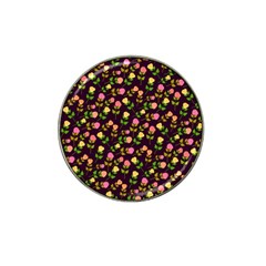 Flowers Roses Floral Flowery Hat Clip Ball Marker