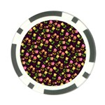 Flowers Roses Floral Flowery Poker Chip Card Guard (10 pack) Front