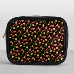 Flowers Roses Floral Flowery Mini Toiletries Bags by Simbadda