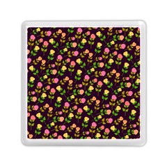 Flowers Roses Floral Flowery Memory Card Reader (square)  by Simbadda