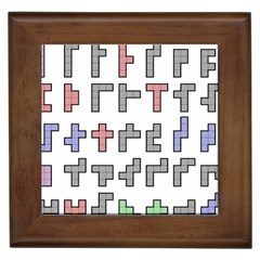 Hexominos Framed Tiles