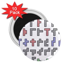 Hexominos 2 25  Magnets (10 Pack) 