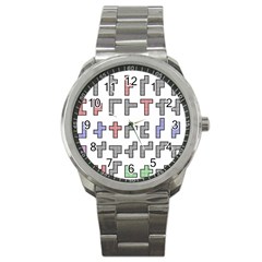 Hexominos Sport Metal Watch