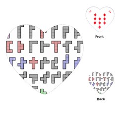 Hexominos Playing Cards (heart) 