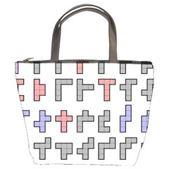 Hexominos Bucket Bags