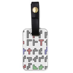 Hexominos Luggage Tags (one Side) 