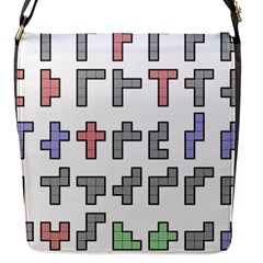 Hexominos Flap Messenger Bag (s)