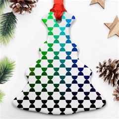 Half Circle Ornament (christmas Tree) 