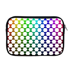 Half Circle Apple Macbook Pro 17  Zipper Case by Simbadda