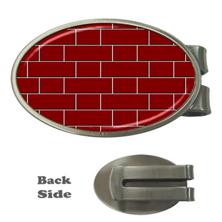 Flemish Bond Money Clips (Oval) 