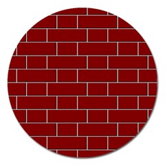 Flemish Bond Magnet 5  (round) by Simbadda