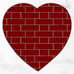 Flemish Bond Jigsaw Puzzle (Heart) Front