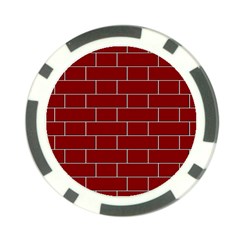 Flemish Bond Poker Chip Card Guard by Simbadda