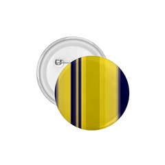 Yellow Blue Background Stripes 1.75  Buttons