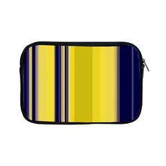 Yellow Blue Background Stripes Apple iPad Mini Zipper Cases