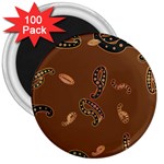 Brown Forms 3  Magnets (100 pack) Front