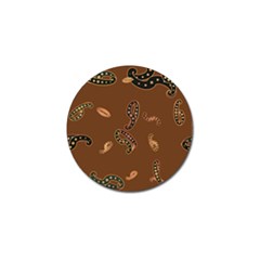 Brown Forms Golf Ball Marker