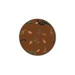 Brown Forms Golf Ball Marker (10 pack) Front