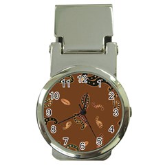 Brown Forms Money Clip Watches