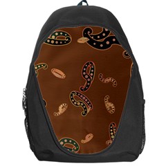 Brown Forms Backpack Bag