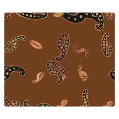 Brown Forms Double Sided Flano Blanket (small) 