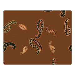 Brown Forms Double Sided Flano Blanket (large) 