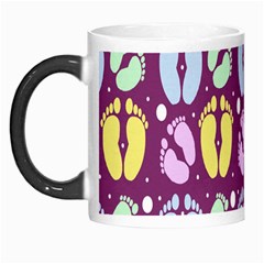 Baby Feet Patterned Backing Paper Pattern Morph Mugs by Simbadda