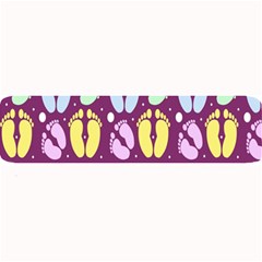 Baby Feet Patterned Backing Paper Pattern Large Bar Mats