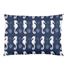 Seahorse And Shell Pattern Pillow Case