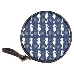 Seahorse And Shell Pattern Classic 20-cd Wallets by Simbadda