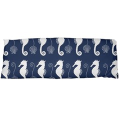 Seahorse And Shell Pattern Body Pillow Case (dakimakura)