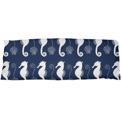 Seahorse And Shell Pattern Body Pillow Case Dakimakura (two Sides)