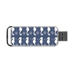 Seahorse And Shell Pattern Portable Usb Flash (one Side)