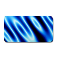 Grunge Blue White Pattern Background Medium Bar Mats