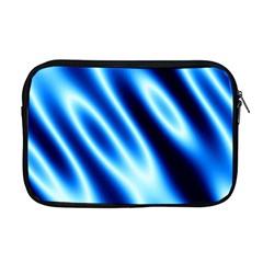 Grunge Blue White Pattern Background Apple Macbook Pro 17  Zipper Case