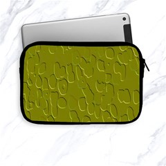 Olive Bubble Wallpaper Background Apple Ipad Mini Zipper Cases by Simbadda