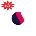 Pink Pattern 1  Mini Magnet (10 pack)  Front