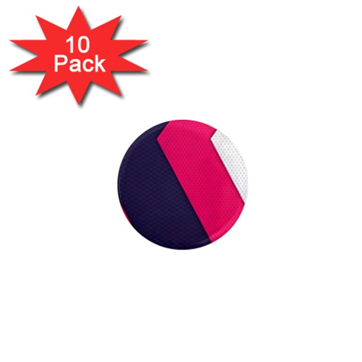 Pink Pattern 1  Mini Magnet (10 pack) 