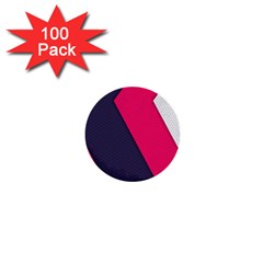 Pink Pattern 1  Mini Buttons (100 Pack) 