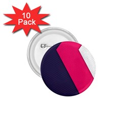 Pink Pattern 1 75  Buttons (10 Pack)