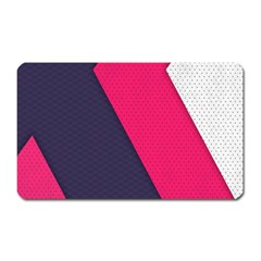 Pink Pattern Magnet (rectangular)