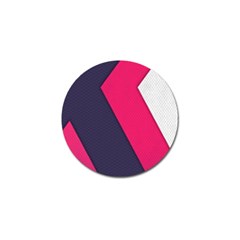 Pink Pattern Golf Ball Marker