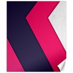 Pink Pattern Canvas 8  x 10  8.15 x9.66  Canvas - 1