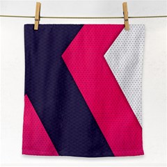 Pink Pattern Face Towel