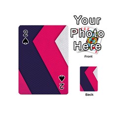 Pink Pattern Playing Cards 54 (mini) 