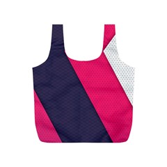 Pink Pattern Full Print Recycle Bags (s)  by Simbadda