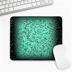 Grunge Rain Frame Large Mousepads by Simbadda