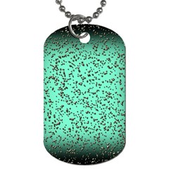 Grunge Rain Frame Dog Tag (two Sides) by Simbadda