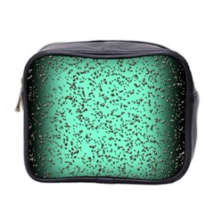 Grunge Rain Frame Mini Toiletries Bag 2-side by Simbadda